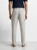 Men's Grey Relaxed Fit Solid Casual Cargo