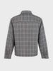 Men's Black Relaxed Fit Embroidered Casual Jacket