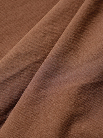 Men's Brown Loose Fit Solid Utility Trousers