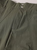 Men's Olive Loose Fit Solid Utility Trousers