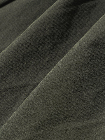 Men's Olive Loose Fit Solid Utility Trousers