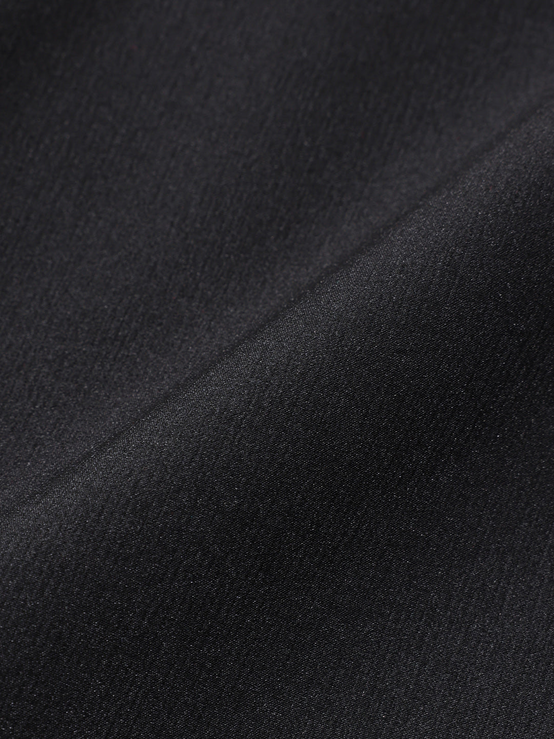 Men's Black Relaxed Fit Solid Utility Jacket