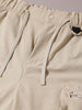Men's Beige Relaxed Fit Solid Utility Cargo