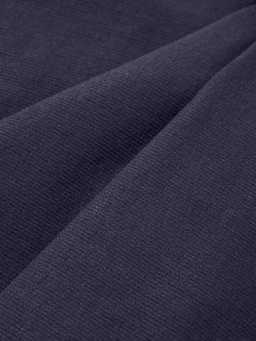 Men's Navy Blue Relaxed Fit Solid Utility Cargo