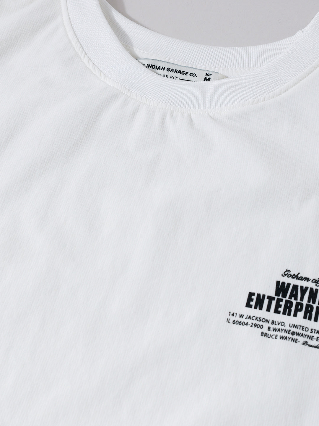 Men's White Relaxed Fit Solid Casual Coordinates