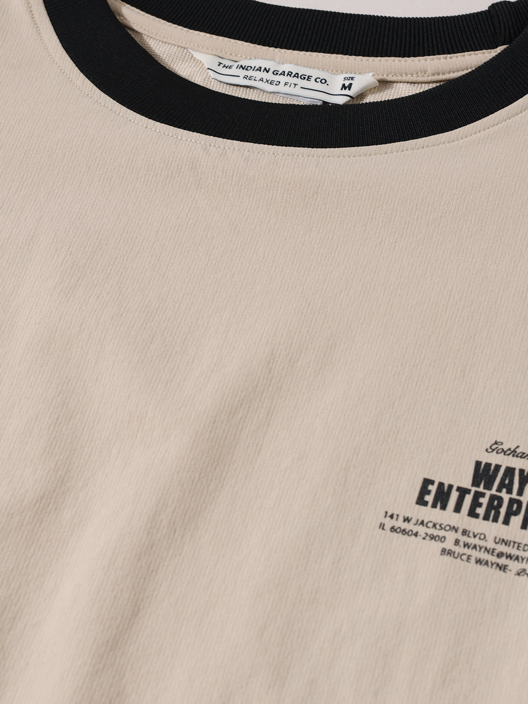 Men's Beige Relaxed Fit Solid Casual Coordinates