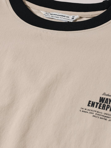 Men's Beige Relaxed Fit Solid Casual Coordinates