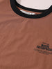 Men's Brown Relaxed Fit Solid Casual Coordinates