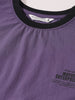 Men's Purple Relaxed Fit Solid Casual Coordinates