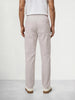 Men's Grey Relaxed Fit Solid Utility Cargo