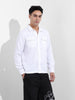 Men's White Regular Fit Casual Shirt
