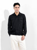 Men's Black Regular Fit Casual Shirt