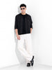 Men's Black Regular Fit Casual Shirt