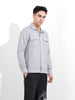 Men's Grey Regular Fit Casual Shirt