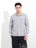 Men's Grey Regular Fit Casual Shirt