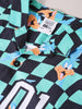 Men's Green Boxy Fit Looney Tunes Character Shirt