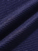 Men's Blue Boxy Fit Textured Casual T-Shirt