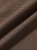 Men's Brown Regular Fit Textured Casual T-Shirt