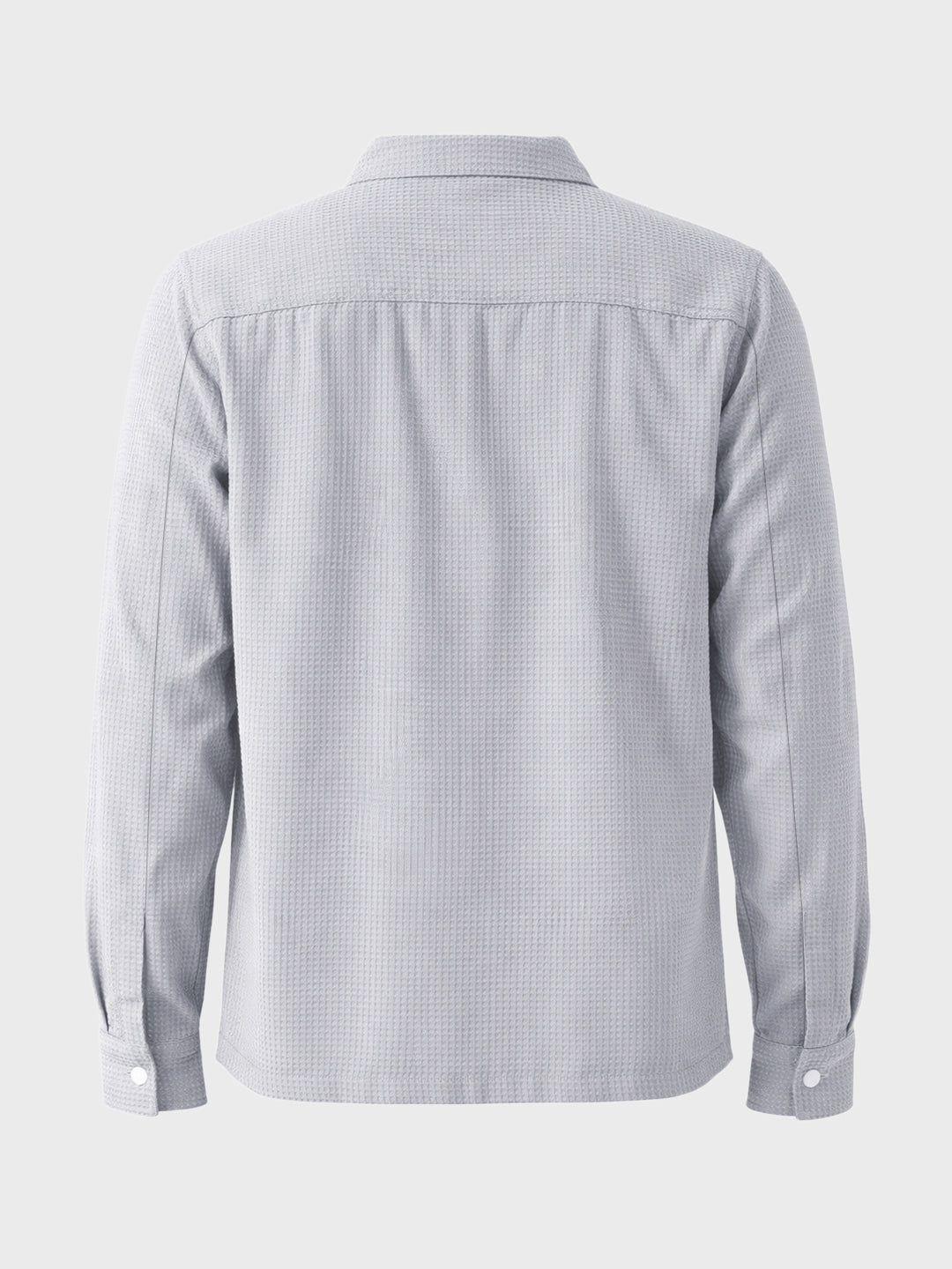 Men's Grey Regular Fit Casual Shirt