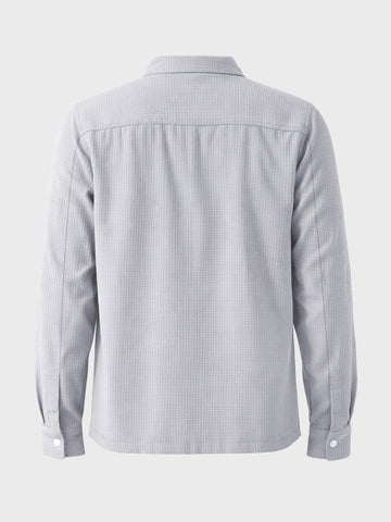 Men's Grey Regular Fit Casual Shirt