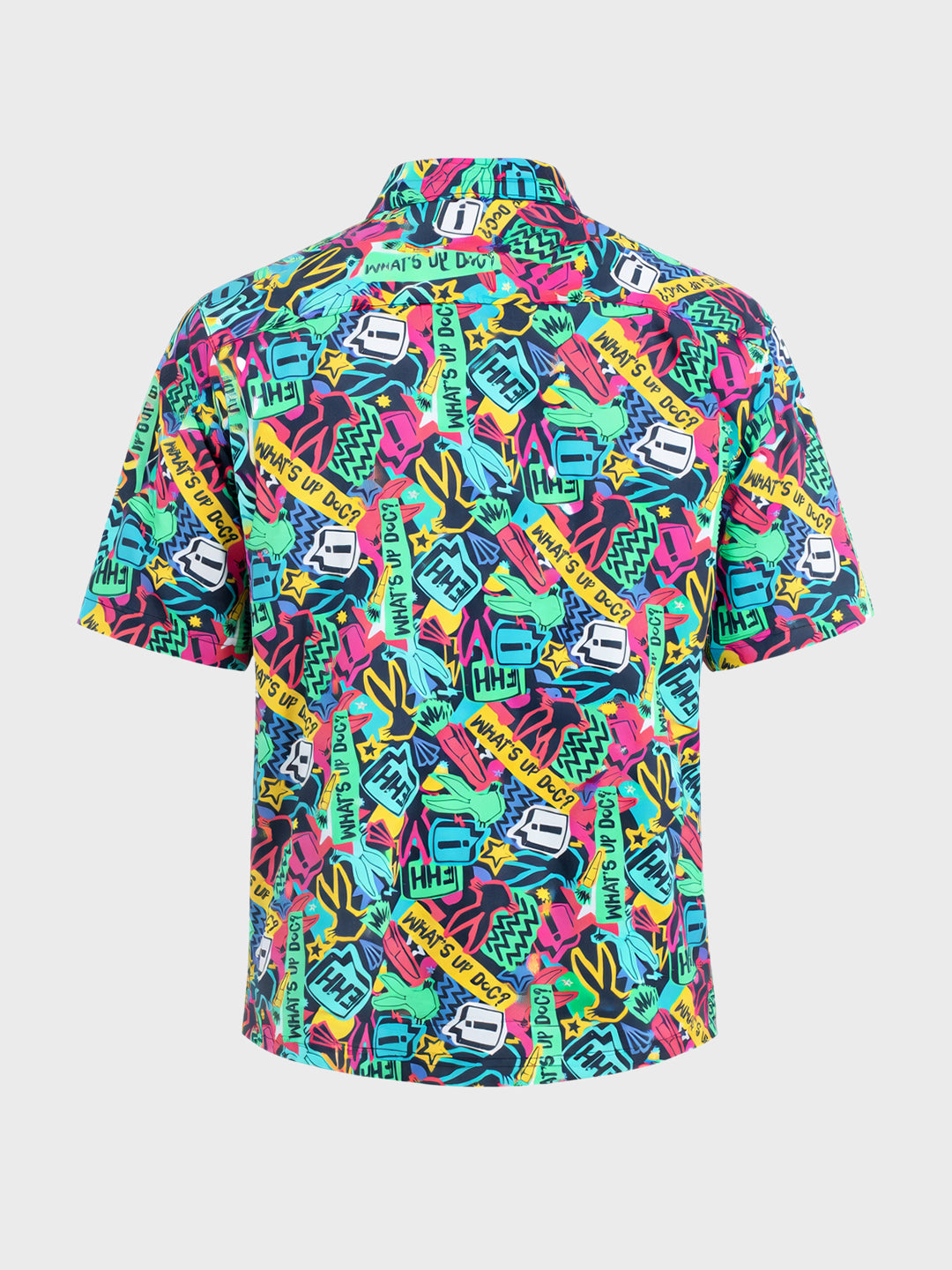 Men's Multicolor Boxy Fit Character Looney Tunes Shirt
