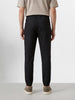 Men's Black Regular Fit Solid Casual Jeans