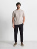 Men's Black Regular Fit Solid Casual Jeans