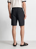 Men's Black Relaxed Fit Solid Casual Shorts