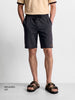 Men's Black Relaxed Fit Solid Casual Shorts