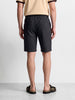 Men's Black Relaxed Fit Solid Casual Shorts