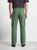 Men's Green Relaxed Straight Fit Solid Utility Cargo