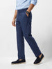 Men's Navy Regular Fit Solid Resort Wear Joggers