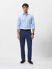 Men's Navy Regular Fit Solid Resort Wear Joggers