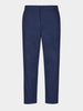 Men's Navy Regular Fit Solid Resort Wear Joggers