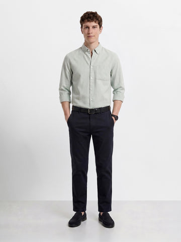 Men's Black Regular Fit Solid Resort Wear Joggers