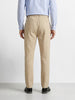 Men's Beige Regular Fit Solid Resort Wear Joggers