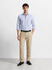 Men's Beige Regular Fit Solid Resort Wear Joggers