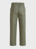 Men's Olive Regular Fit Solid Resort Wear Joggers