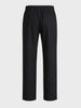 Men's Black Regular Fit Solid Resort Wear Joggers