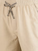 Men's Beige Regular Fit Solid Resort Wear Joggers