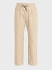 Men's Beige Regular Fit Solid Resort Wear Joggers