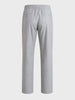 Men's Grey Regular Fit Solid Resort Wear Joggers