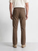 Men's Khaki Regular Fit Solid Resort Wear Joggers