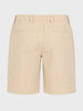 Men's Beige Relaxed Fit Solid Resort Wear Shorts