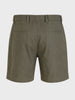 Men's Green Relaxed Solid Resort Wear Shorts