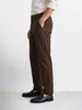 Men's Khaki Regular Fit Solid Casual Chinos