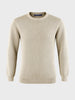 Men's Beige Slim Fit Solid Casual Sweater