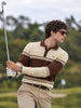 Men's Off White Slim Fit Solid Casual Sweater