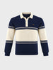 Men's Navy Blue Slim Fit Solid Casual Sweater