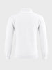 Men's White Slim Fit Solid Casual Sweater